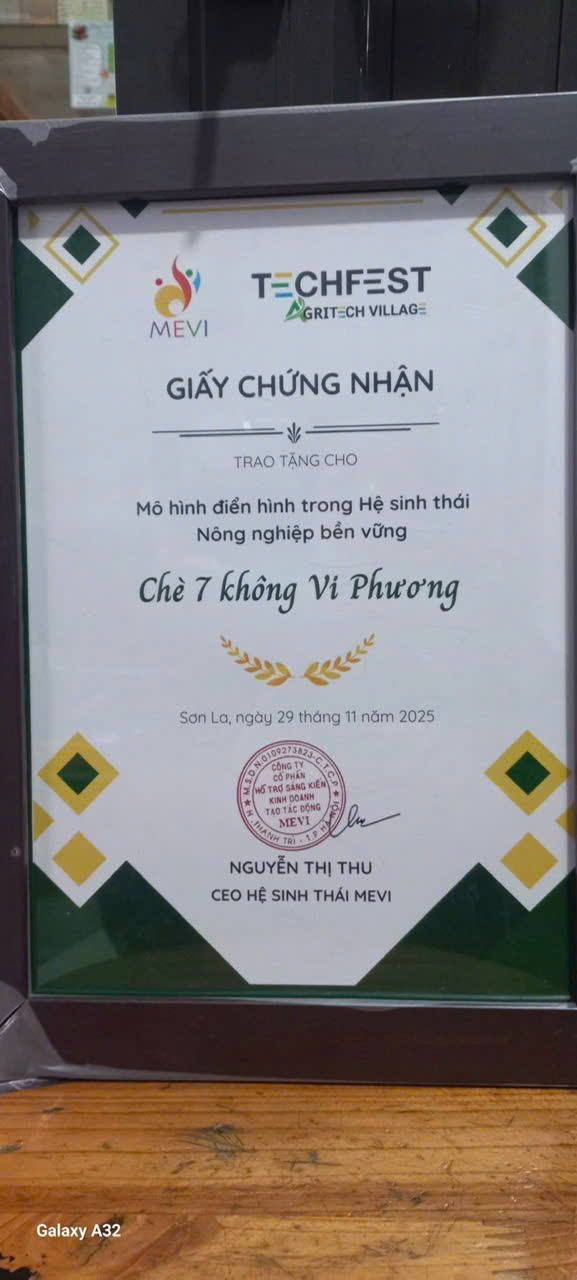 Vinh Danh Mô Hình "Chè 7 Không" Tại Techfest Agritech